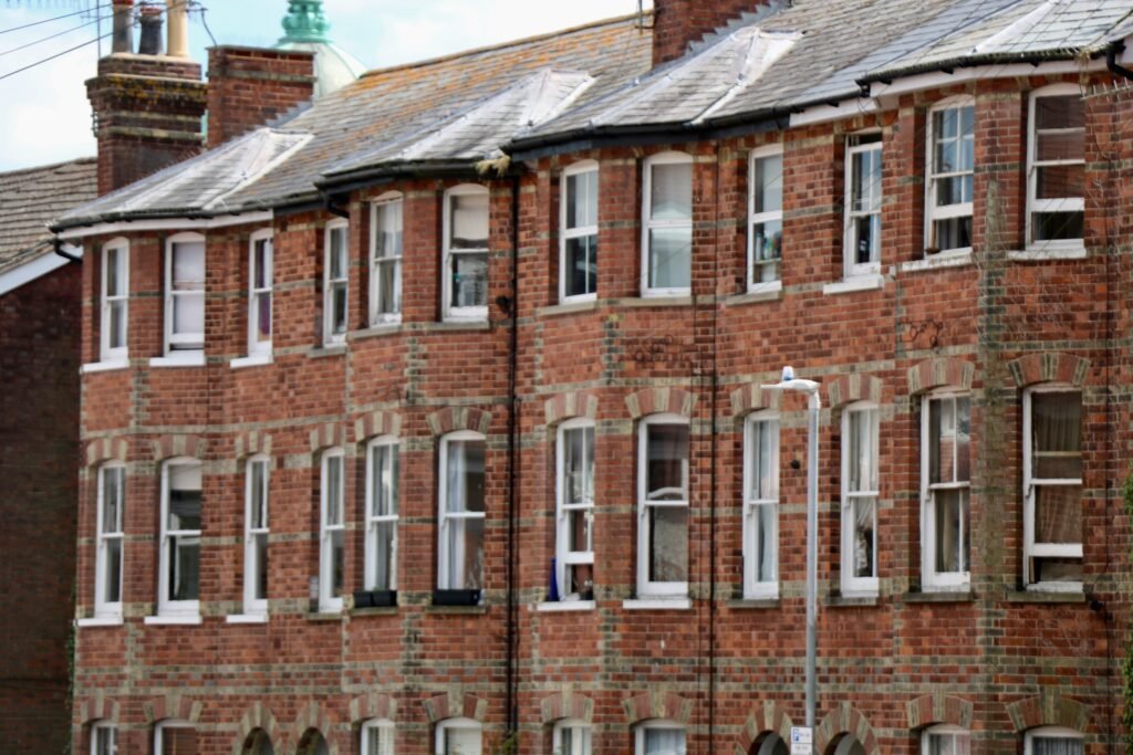 terraced houses